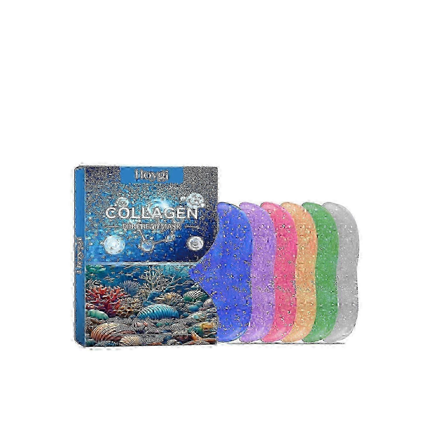 Hoygi Collagen Forehead Mask, Lip Line Fade, Remove Dead Skin, Prevent Dry And Crack, Moisturizing A