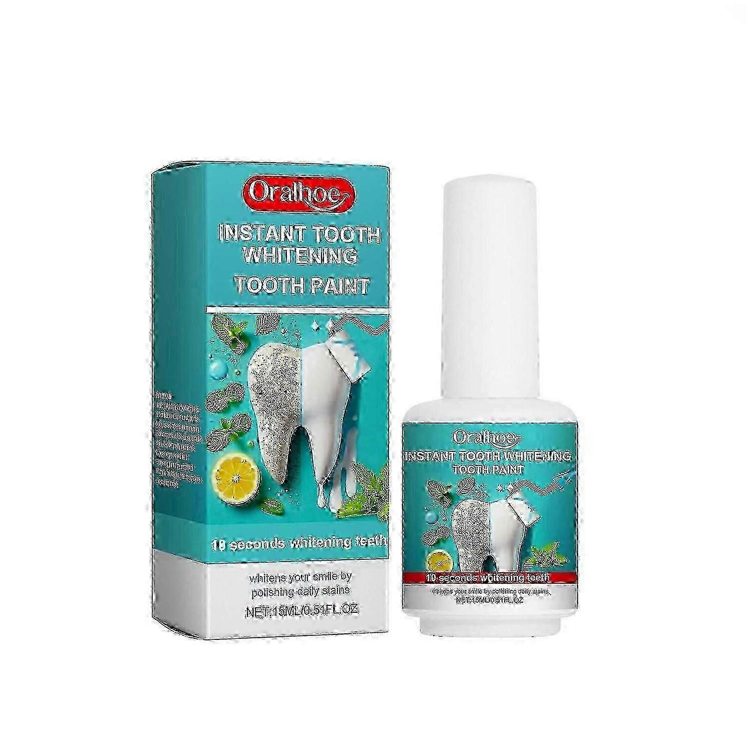 Oralhoe Instant Zahnaufhellung Zahnfarbe, helle Zähne reinigen Zahnstein sehr gut Zahnschmutz Zähne Ye