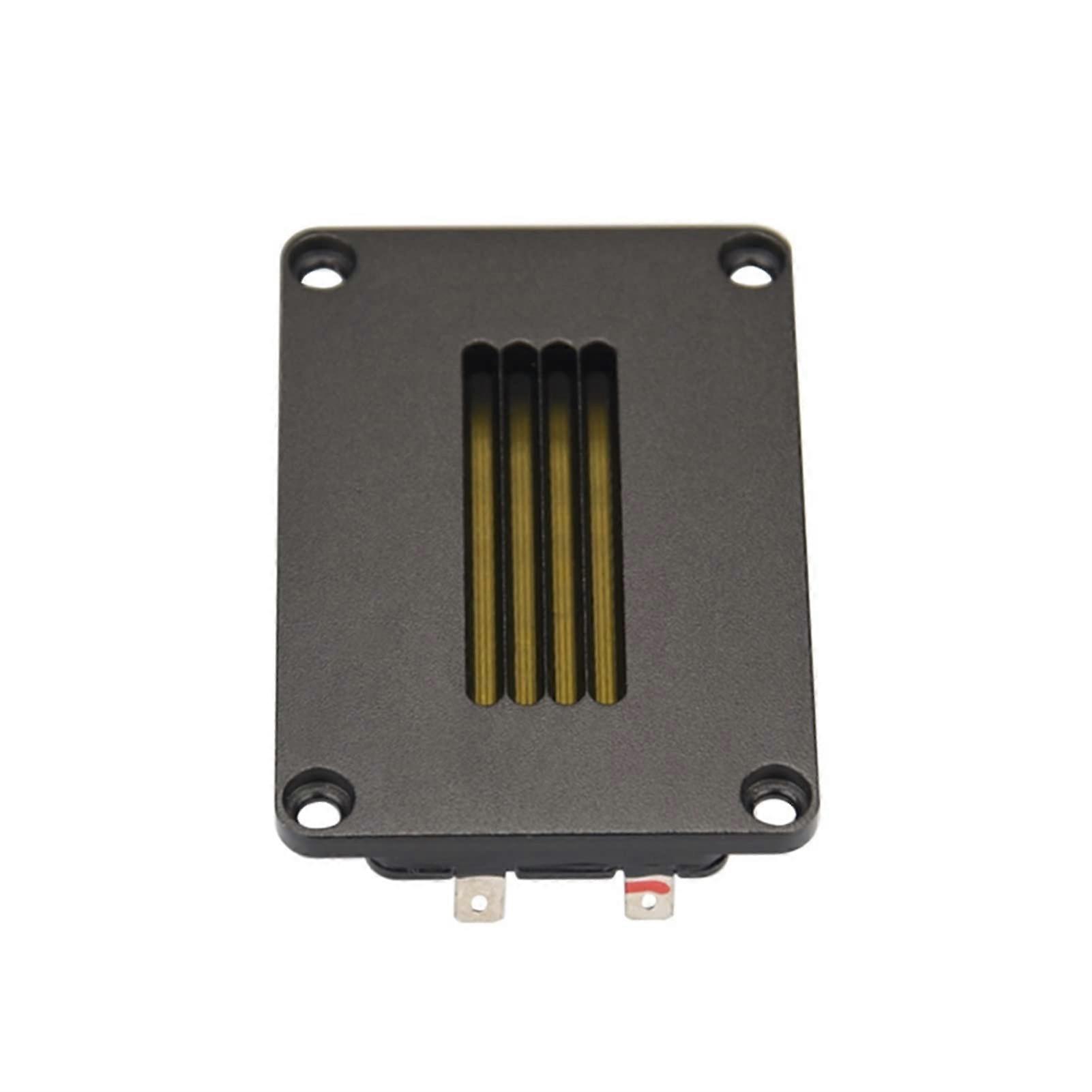 3 Inch Aluminum Ribbon Tweeter Speaker 4 Ohm 30W For Home Theater DIY Compatible With Bookshelf Speakers