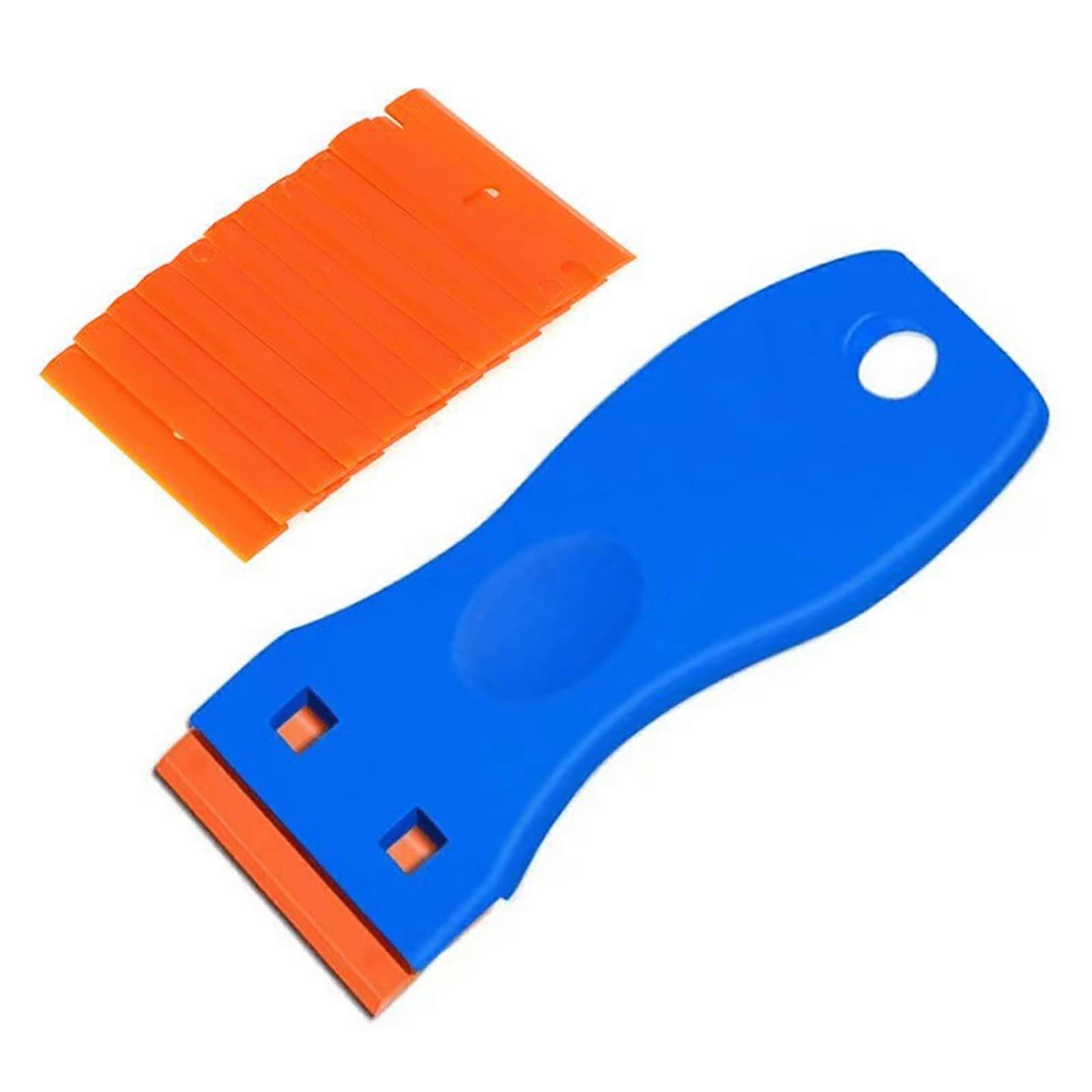Upgrade Scraper for Easy Removal of Stickers, Tint Colors, Labels from Glass Windows - Durable, Versatile Tool