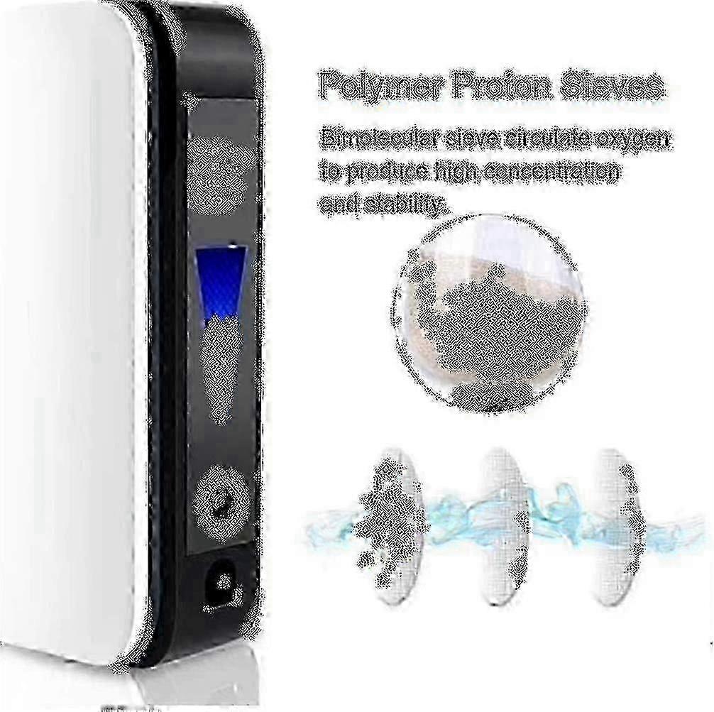 ZENGO Mini concentrateur d’oxygène portable / concentrateur d’oxygène rechargeable 93 % purificateur
