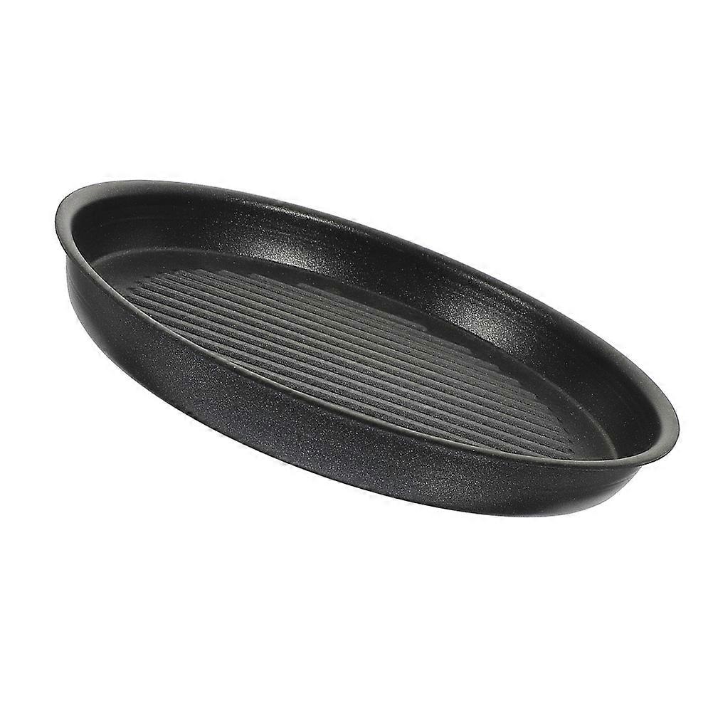 Camping Grillplate Non Stick Cooking Heat Retention Rectangular Black 26.2X24.5X2.4CM 1Set