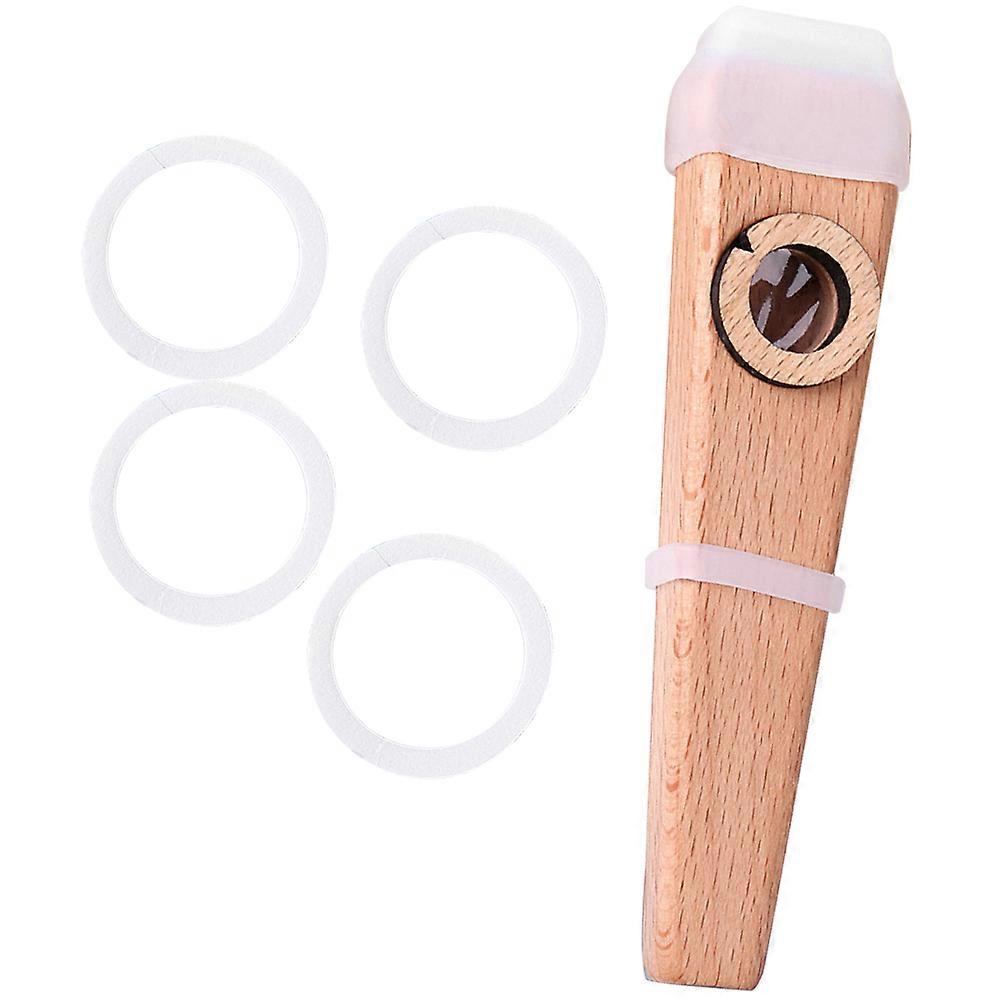 Easy To Learn Kazoo Musical Accompaniment Made Of Wood Suitable For Music Performance 1Set