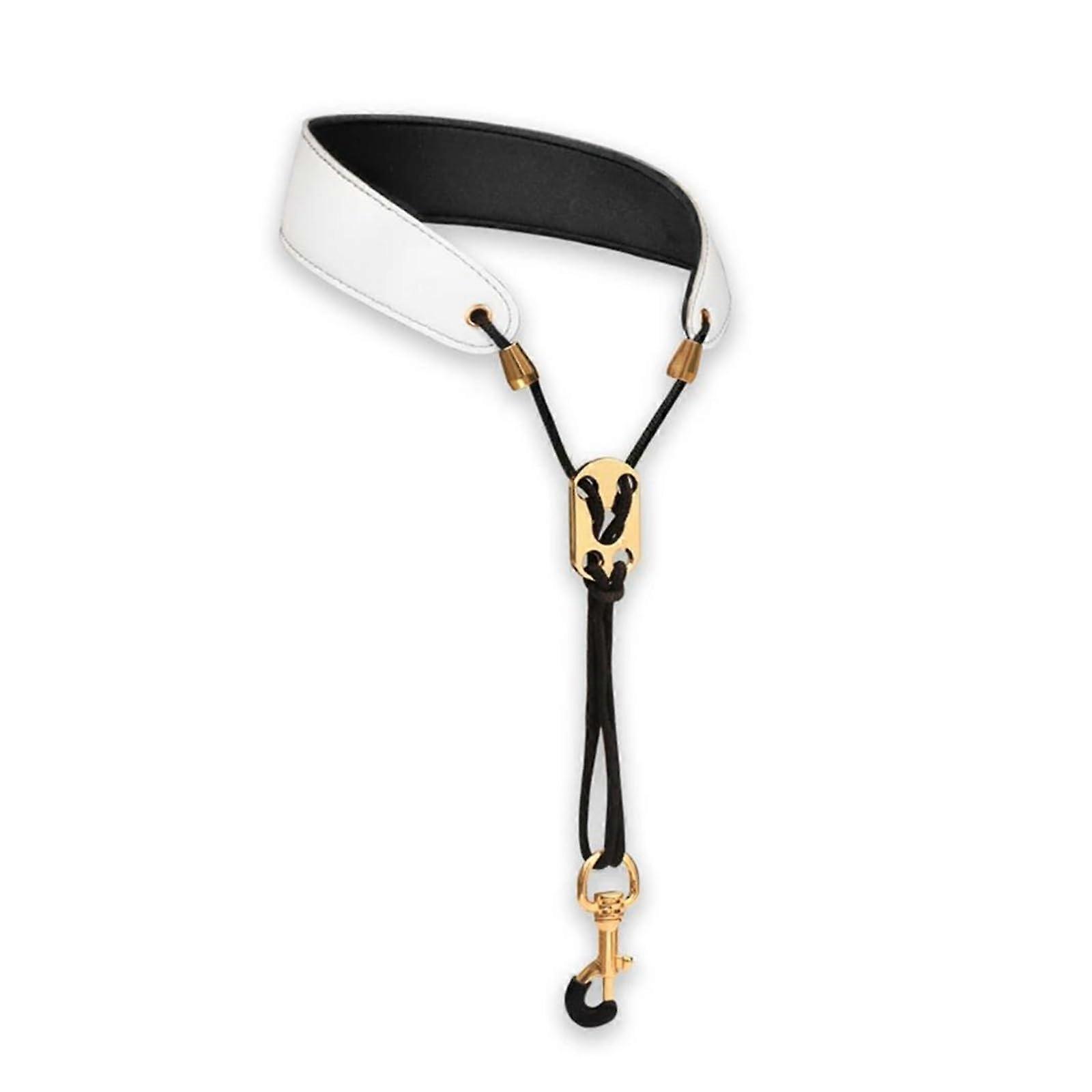 Saxophone neck strap, Saxophone hanging strap, Protective neck strap for soprano, tenor, alto, baritone saxophone instruments.