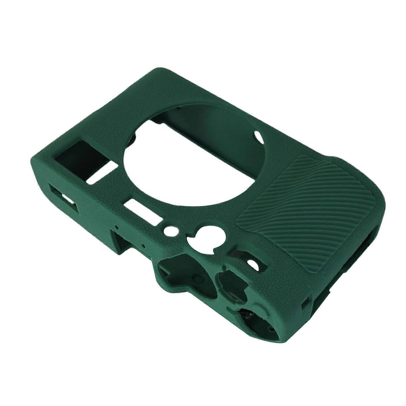 Soft Rubber Easy Carrying Protective Case for X100VI Instants Camera  dark green