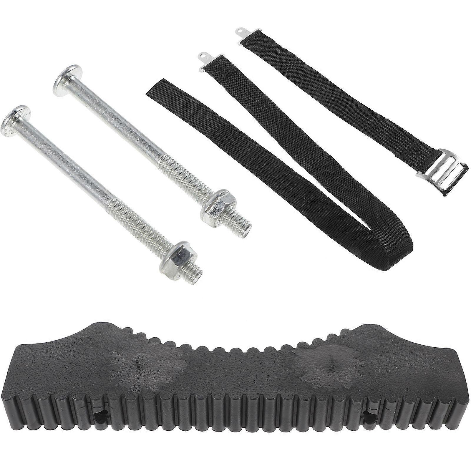 Ladder Stabilizer Bumpers Non-Slip Mat Safety Renovation Workers Rubber Material 1Set