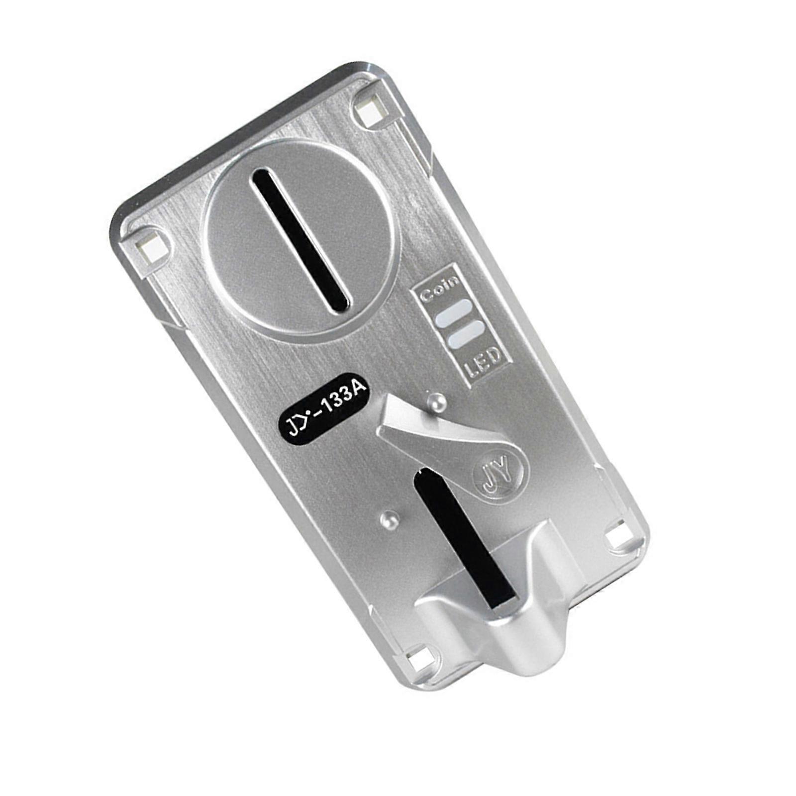 Comparable Roll Down Electronic Coin Selector Acceptor for Game Machine CPU Multi Coin Acceptor Selector  Silver