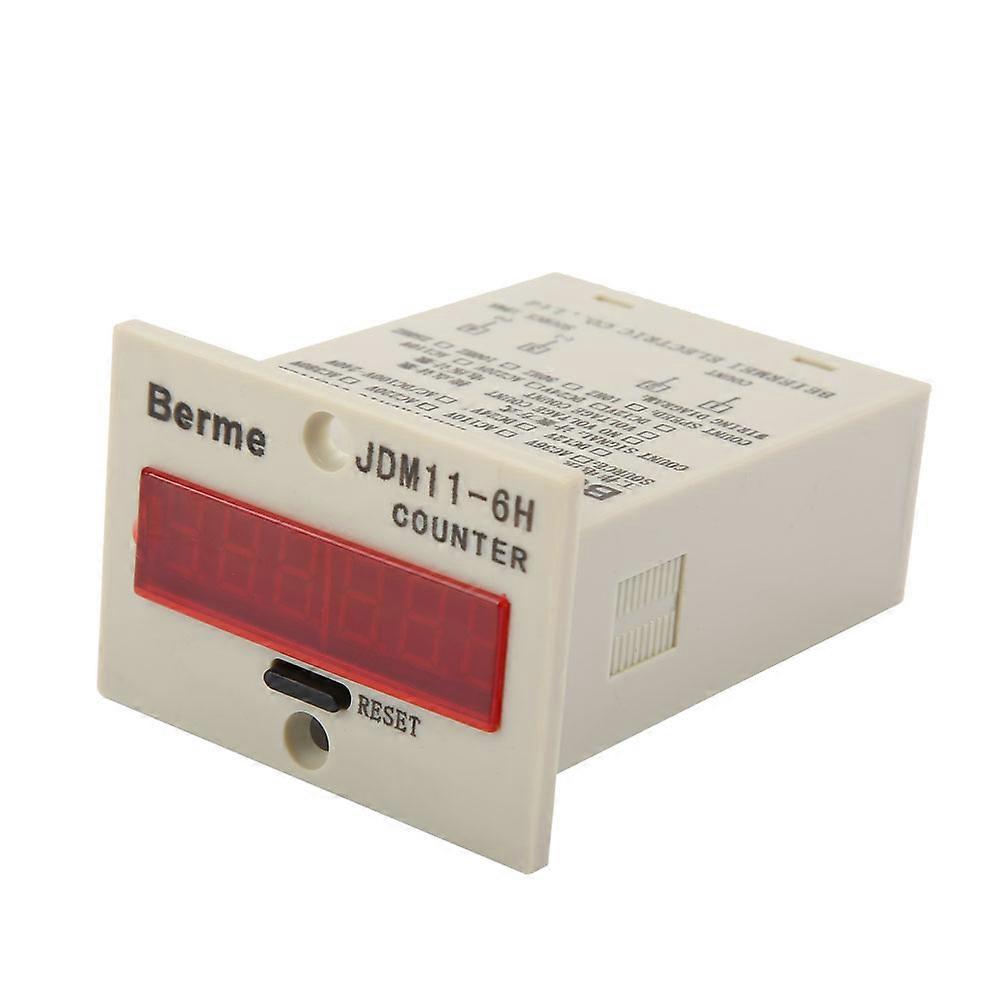JDM11-6H 6 Digit Display Electronic Counter DC36V