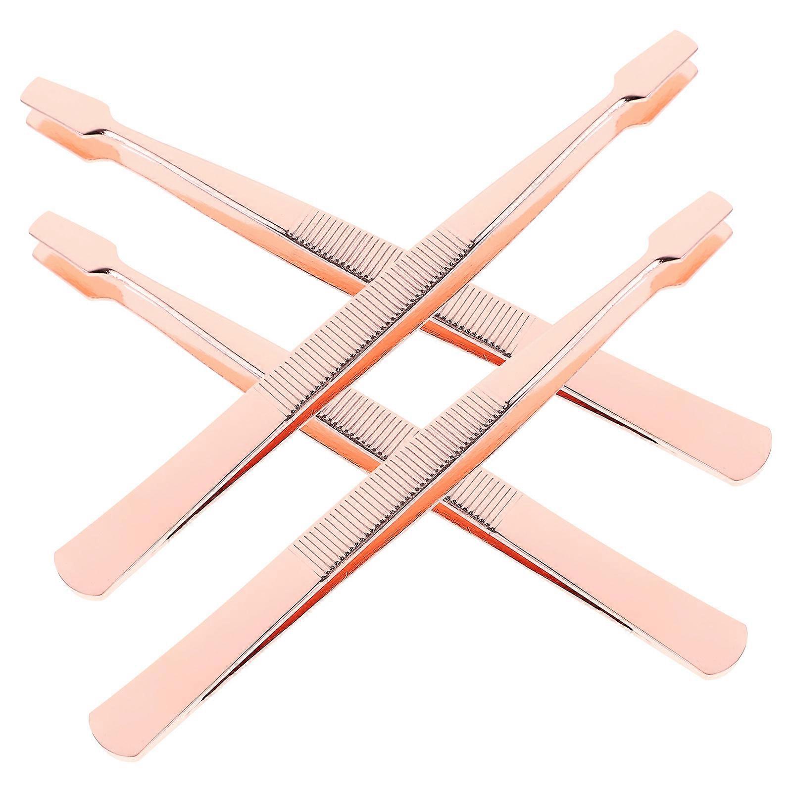 Tweezers For Crafting Eyelash Tool Multi-Functional Design Eyelash Styling Tool 4 Pcs