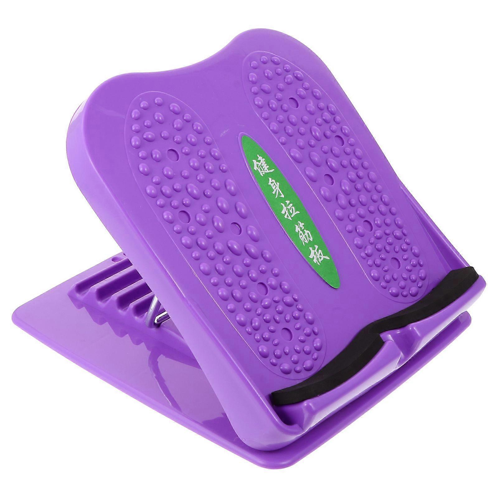 Calf Stretching Device Exercise Equipment For Home Use Purple Foldable 1Pack