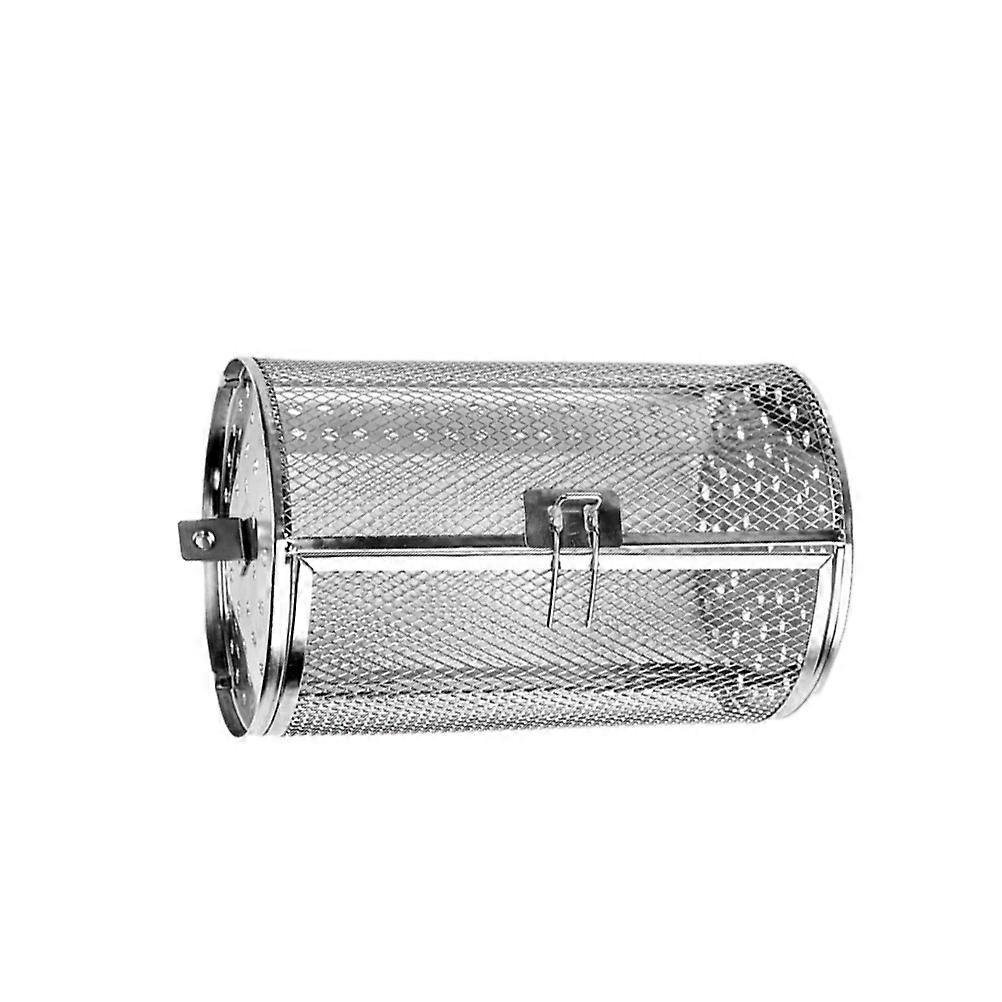Stainless Steel Roaster Drum Oven Grilled Cage for Coffee Beans Peanut BBQ Rotisserie Oven Parts Baking Accessory Ovenware Cooking Tool