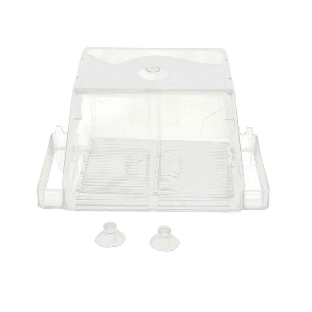 Transparent Fish Tank Breeding Isolation Box Aquarium Incubator Hatching Container Multifunctional Acrylic Holder 20x10x10cm