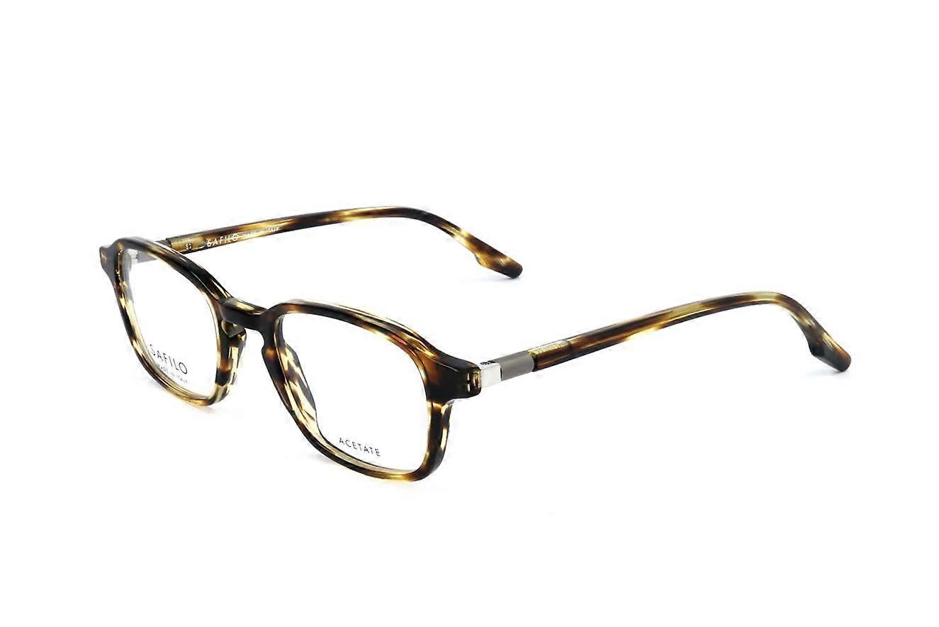 Eyewear Frames Safilo BURATTO 04  STRIPED BROWN 49/22/145 MAN