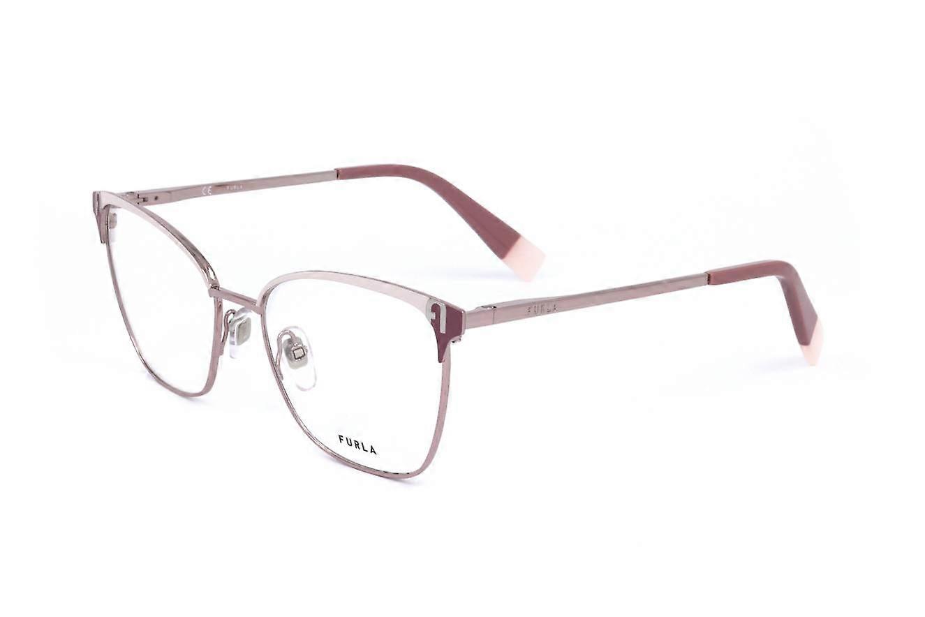 Eyewear Frames Furla VFU544 0SBS SHINY ESCADA PINK WITH COLOURED PARTS 54/17/135 WOMAN