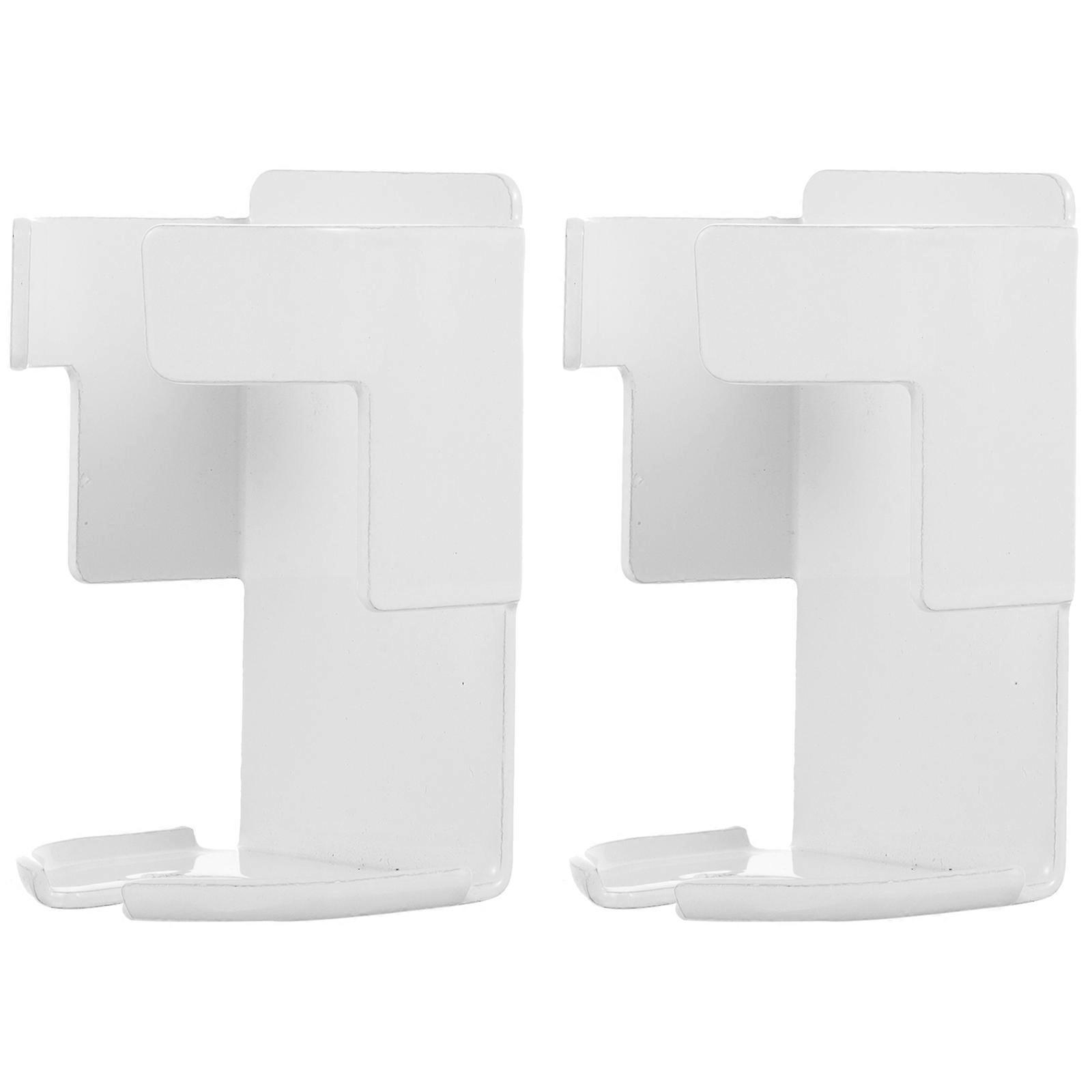 Bathroom Toothbrush Holder Suction Electric Toothbrush Stand Wall Mounted Storage Square 2Pack