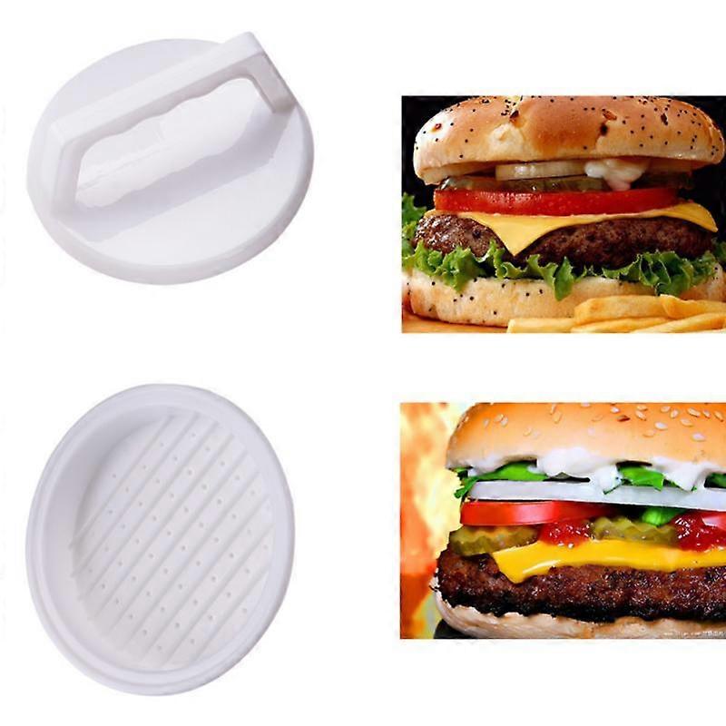 Kitchen Round Shape Food Grade ABS Burger Press With Beef Meat Press Grill Hamburger Press Burger Press Meat Mold Tool