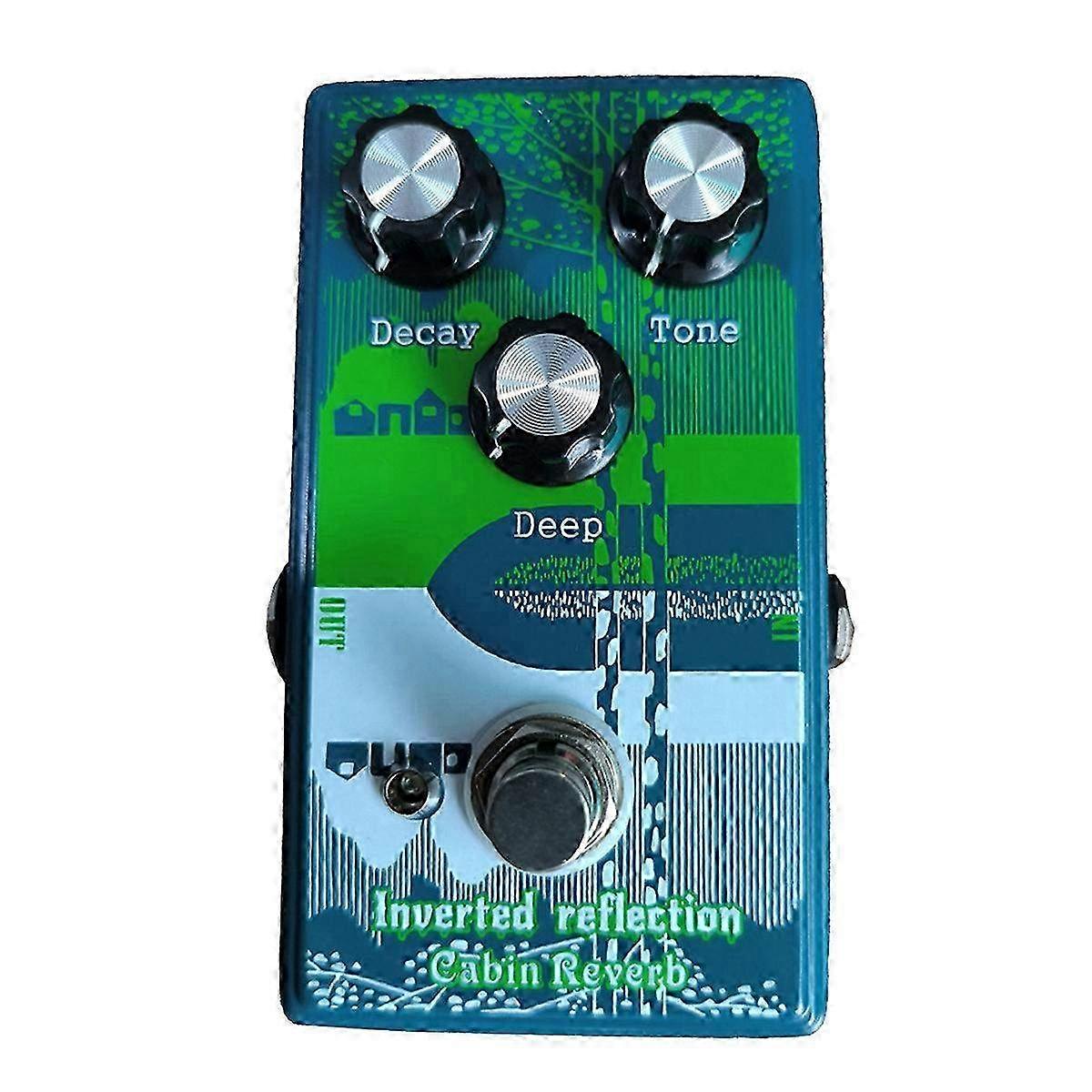 Inverted Reflection Guitar Reverb Effects Cabin - Professional Reverb Effect Pedal for Enhanced Sound Quality