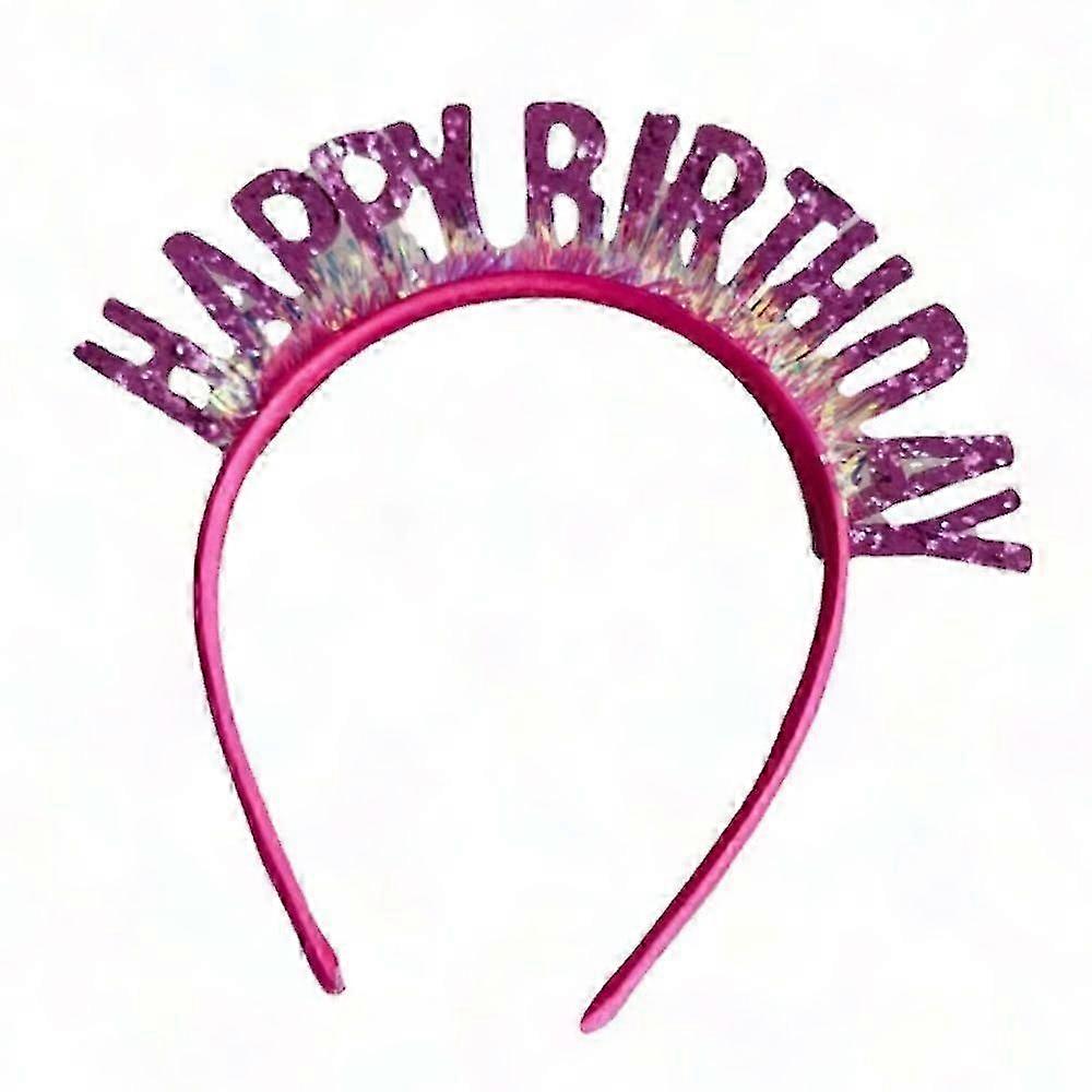 Corone di compleanno per le donne, fascia di compleanno con diadema per feste di compleanno