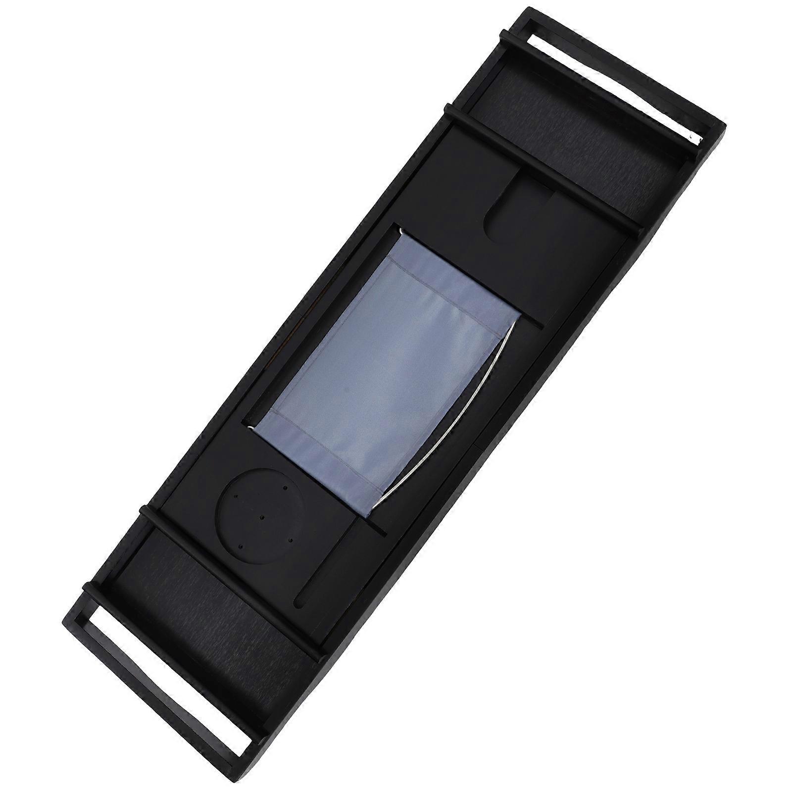 Sure! Here's a well crafted product description for your **Expandable Bamboo Bathtub Tray Rack**:
 
### 🌿 **Elegant Expandable Bamboo Bathtub Tray