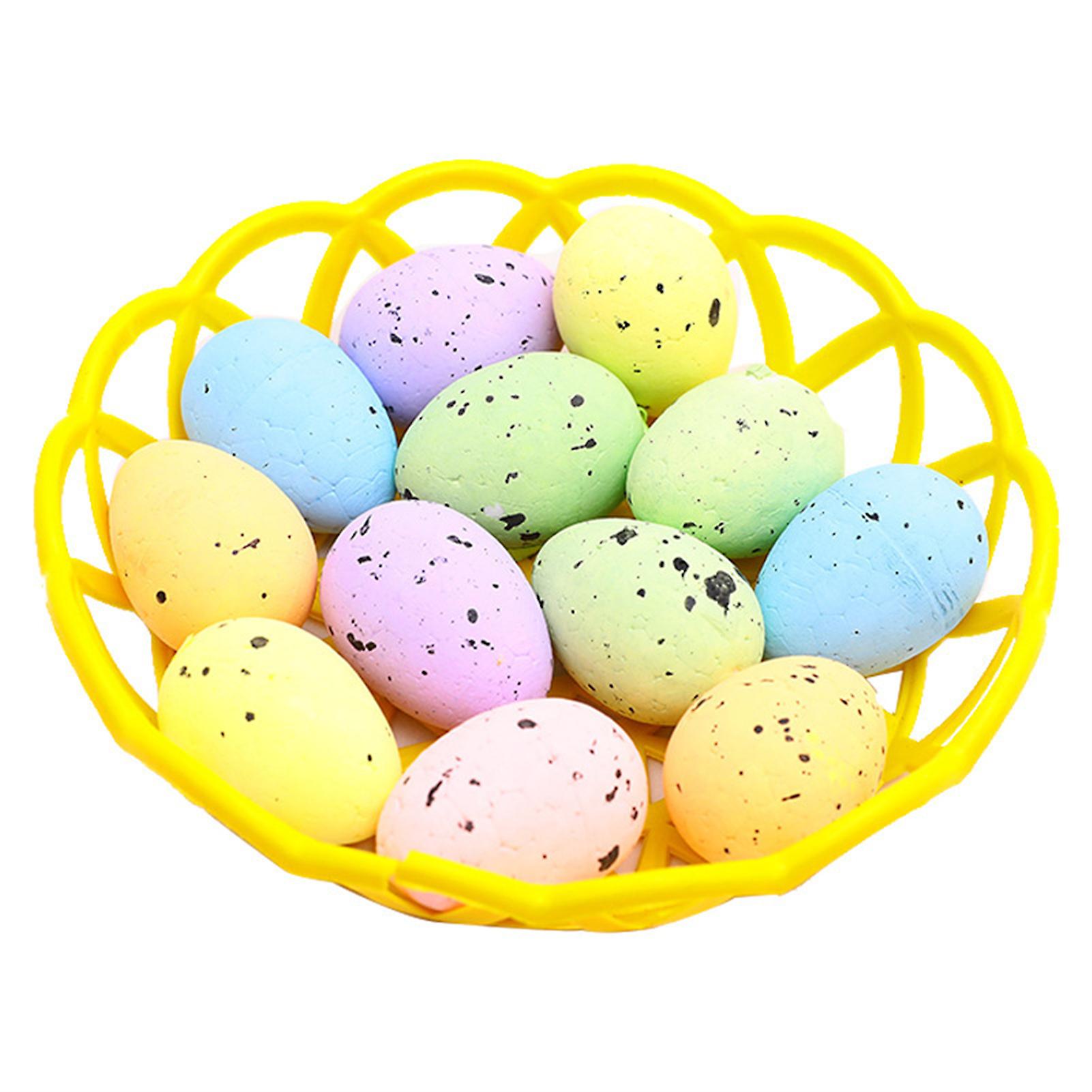 Easter Colored Simulation Eggs Bubble Fortuna Toy Egg Funnys Toys For Easter Party Decoration