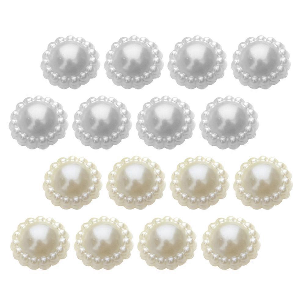 200Pcs Assorted Color Pearl Decor Perfect For Women DIY Projects 11mm Unique Headdress Charm