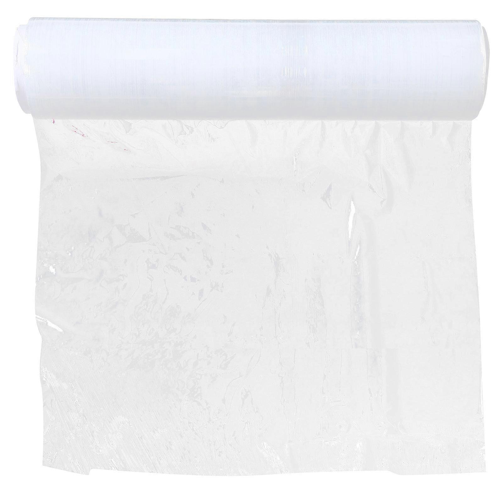 Clear Heavy Duty Stretch Film Roll for Packing Furniture, Industrial Use & Moving – Strong Elasticity and Self Adhesion for Easy Application