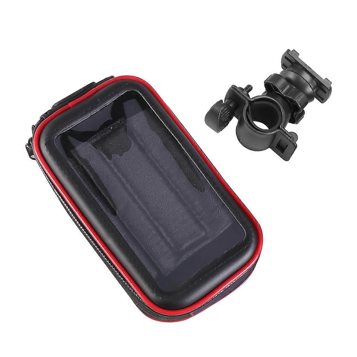 Cycling Handlebar Bag XL Size For Cyclists In Black Color Ideal For Phone Storage With Waterproof Capabilities 1 Set