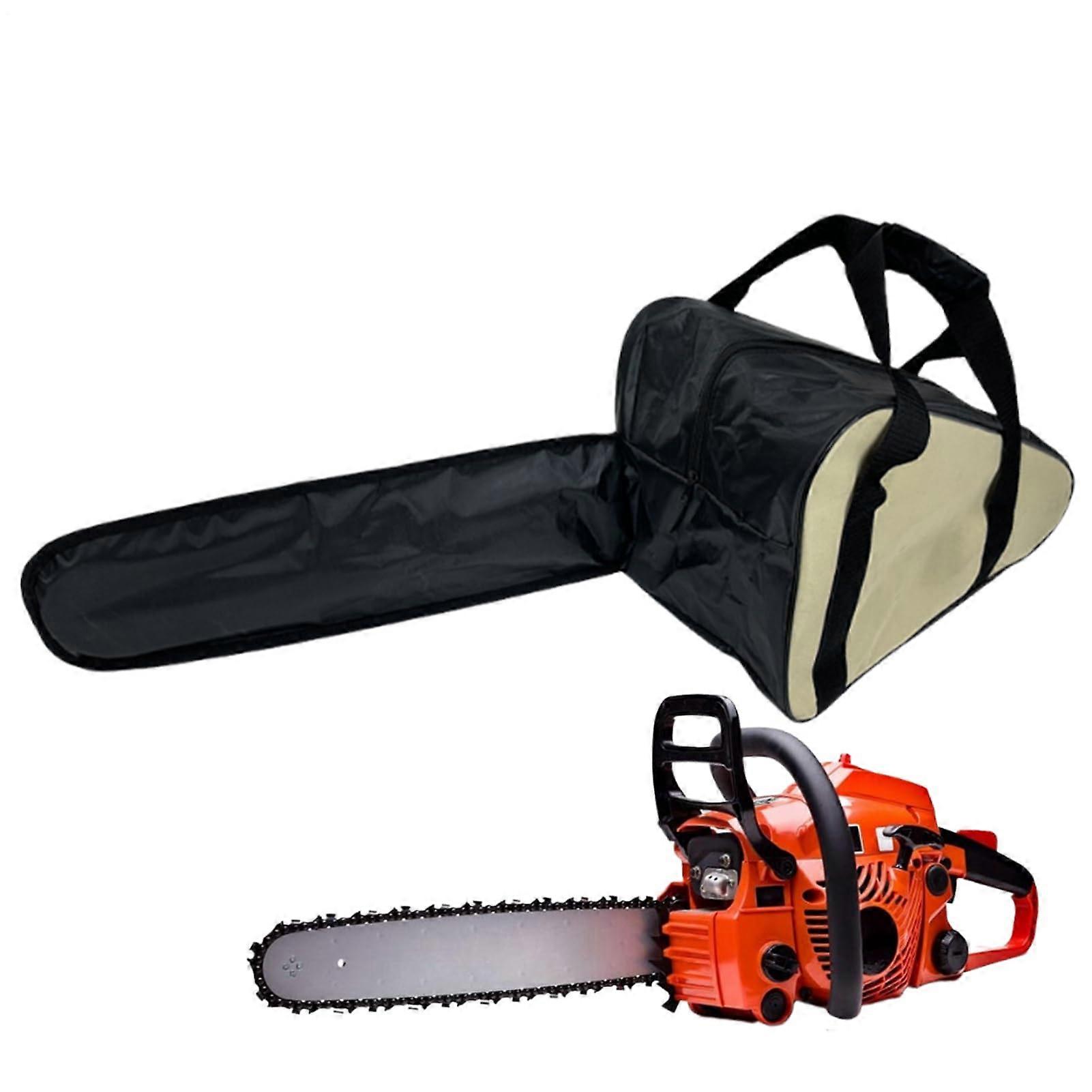 Chainsaw Carry Bag With Handle For Chainsaw Accessories And Power Tools Storage For Home Garden Black