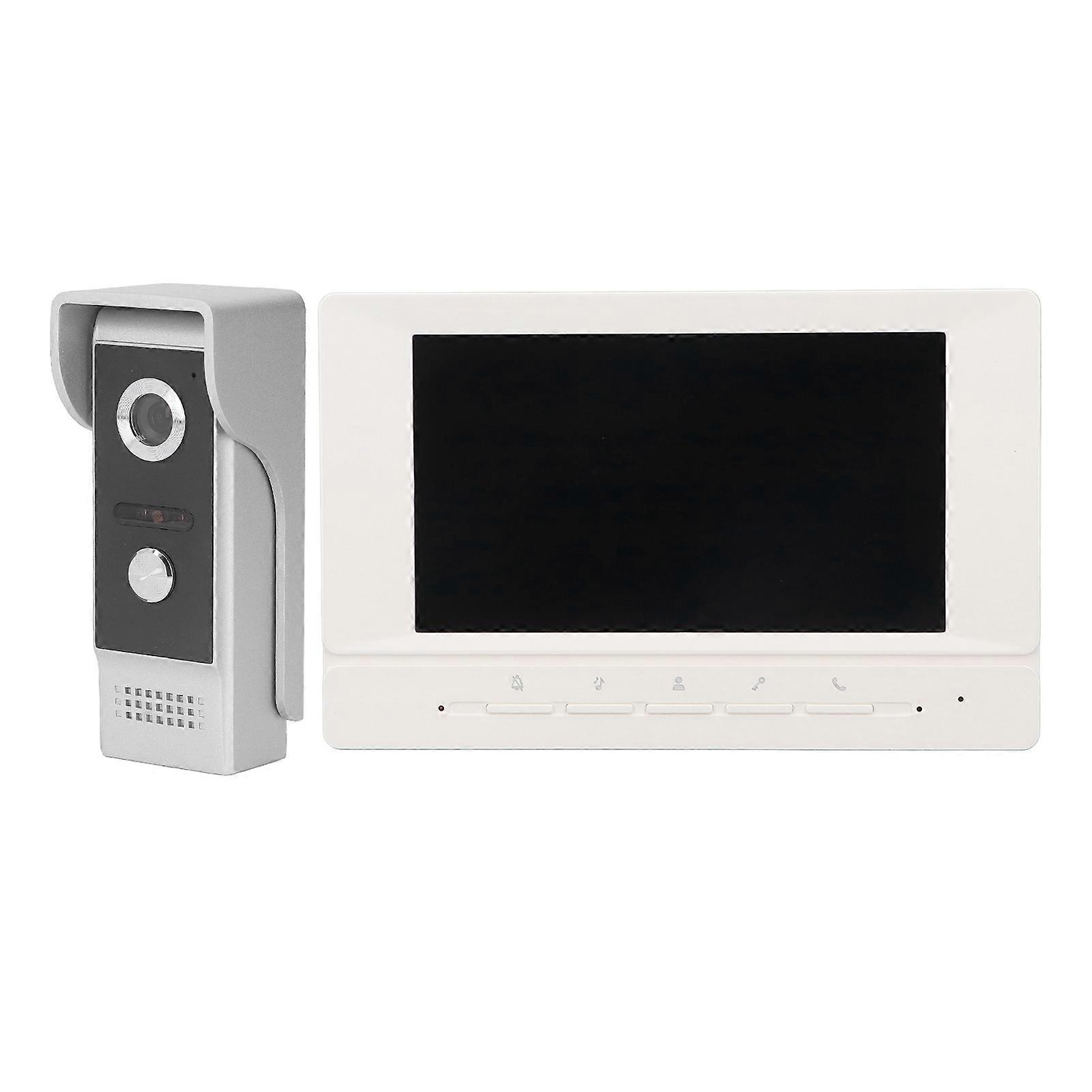 Video Intercom Doorbell Smart Video Doorbell Electronic Access Control For Villas Hotels Offices 100‑240V EU Plug