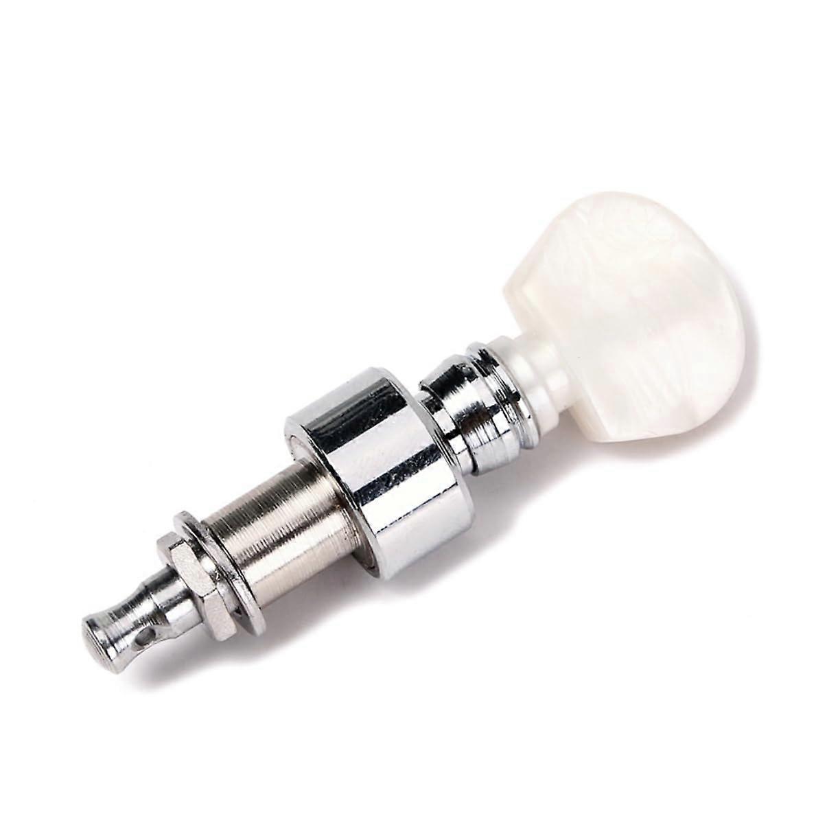 Banjo Tuner Set 5-Piece Replacement Tuners With Plastic Buttons, Easy Install, Replacement For Worn Tuning Machines