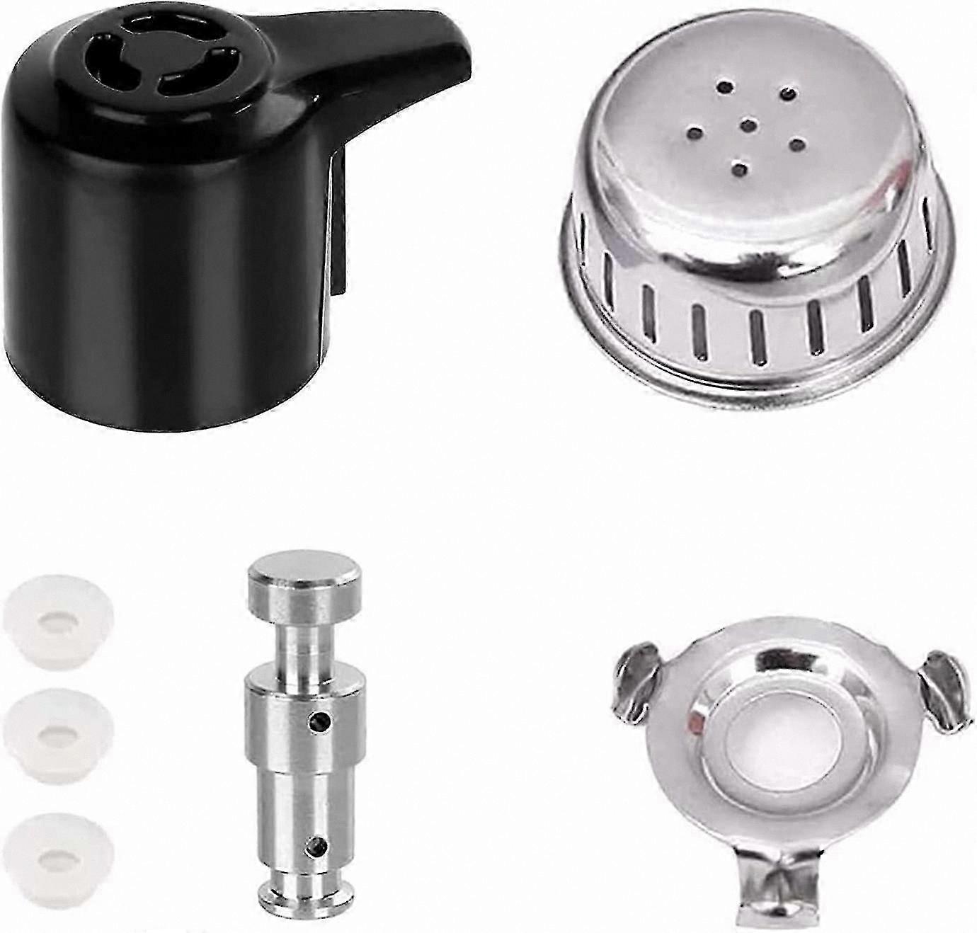 Float Valve Set for Multi-Functional Pressure Cookers, Replacement Steam Release Handle and Sealing Ring Accessory Kit