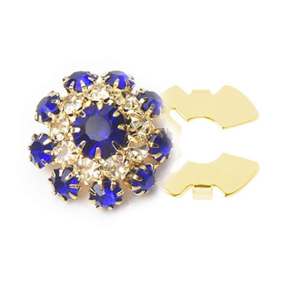 Blomknappsskyddsset Färgglad Legering Avtagbar Gör-det-själv Kläddekoration För Modehantverk