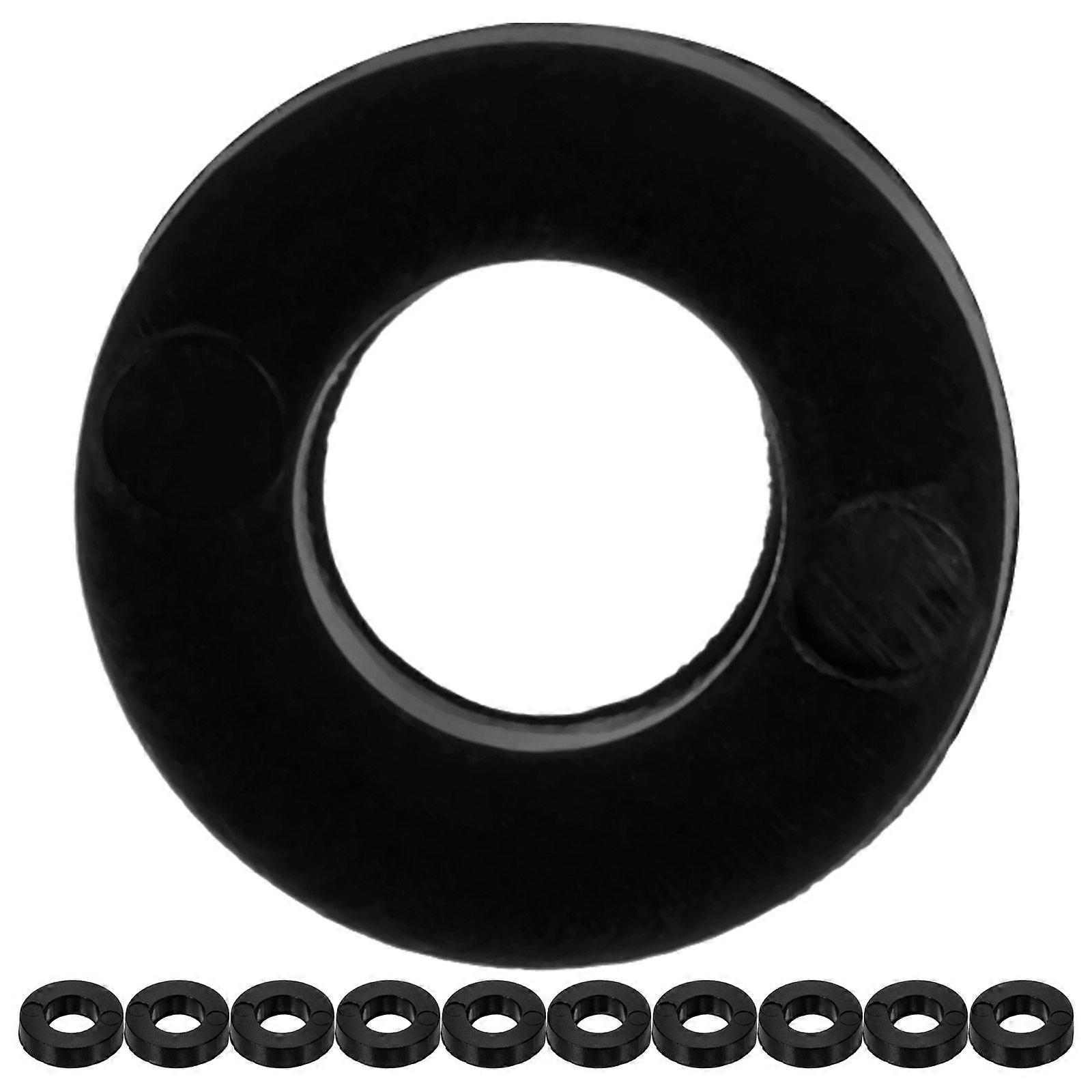 100pcs Ροδέλες σετ τυμπάνων Ροδέλες ράβδων τάσης Μαξιλάρια Πλαστικά πλυντήρια τυμπάνων Αξεσουάρ οργάνων