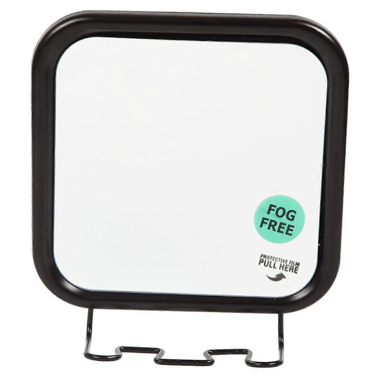 Suction Cup Bathroom Mirror Fogless Shaving Mirror For Shower Wall-Mounted Rectangle Design Easy Installation