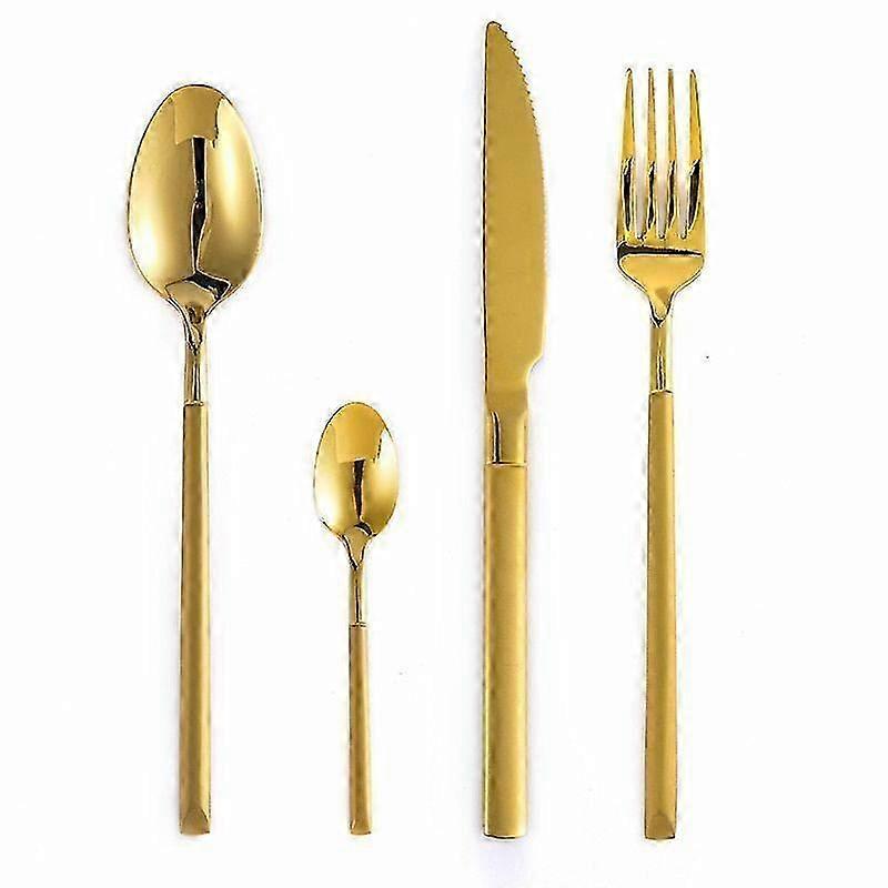 Cutlery Set Forks Knives Spoon Stainless Steel Tableware Silverware...