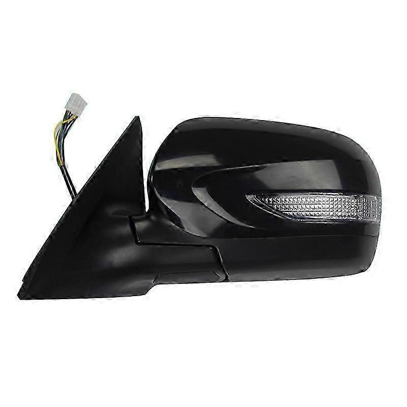 Car Outside Rearview Mirror Assy Accessories For Subaru Forester 2011 2012 Heated LED Turn signal Auto Folding Side Mirror 9Pins