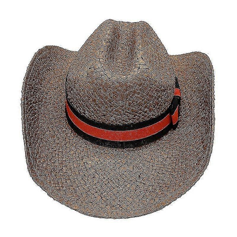 Handmade knitted hollowed-out denim hat with rhinestone chain, suitable for both men and women