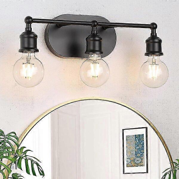 3-light wall-mounted vanity light, easy to install, suitable for multiple scenarios