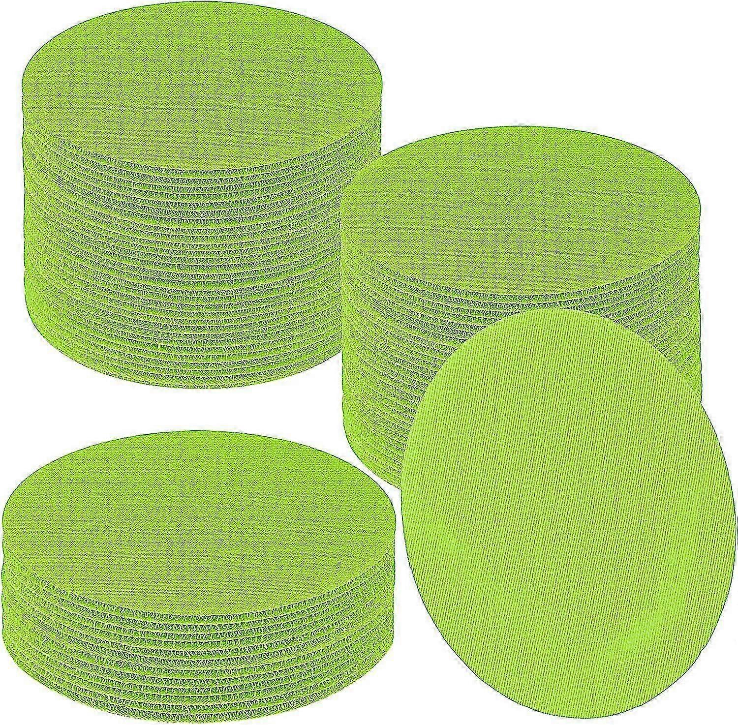 30pcs Carpet Dots Marker 4inch Or 5inch Colored Dots Marker Colorful Floor Dots For Teaching Game Classroom Kindergarten Yellow 100mm 4 Inches