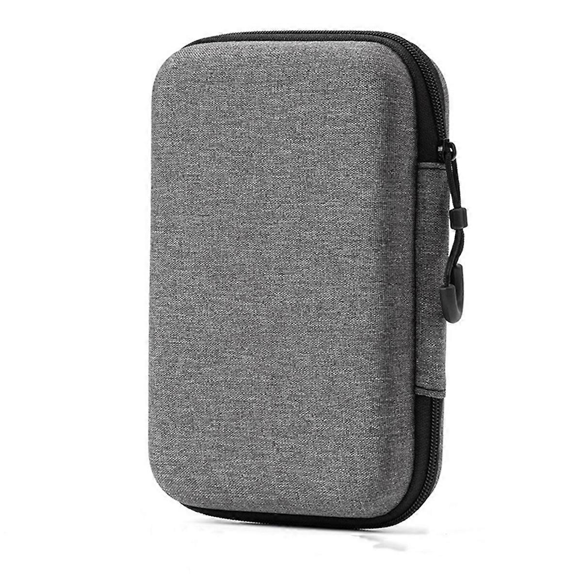 Hard EVA Case for MINI PLUS/R36S/R35S/RGB20S/XU10 for RG35XX/RG35XX PLUS Protable Storage Bag Grey