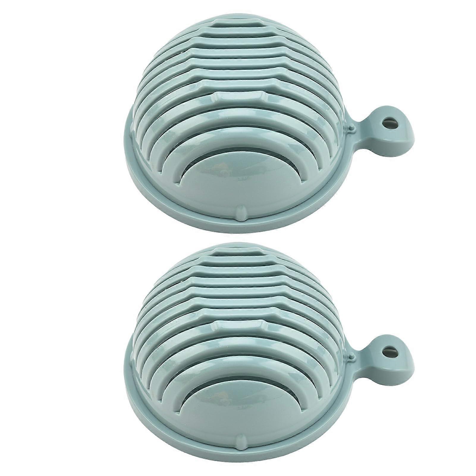 Vegetable Chopper Inner Bowl Draining Basket Colander 2Pack, Versatile Food Chopper and Slicer for All Vegetables