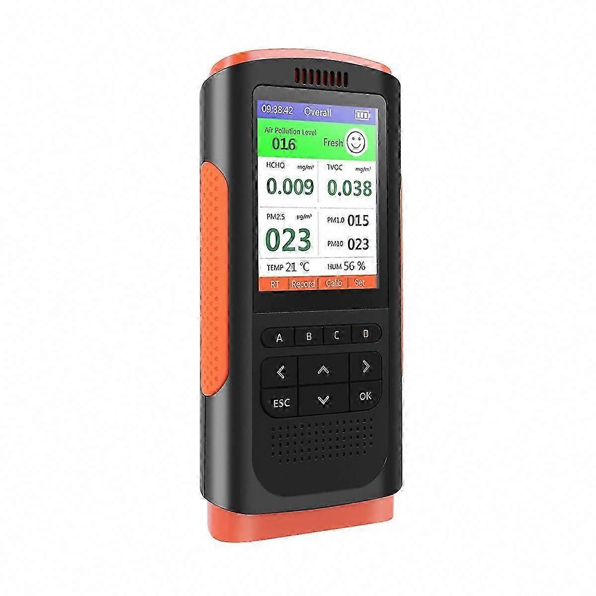 Portable Formaldehyde Detector PM2.5 Air Quality Monitor Mini Dust Pollution Meter