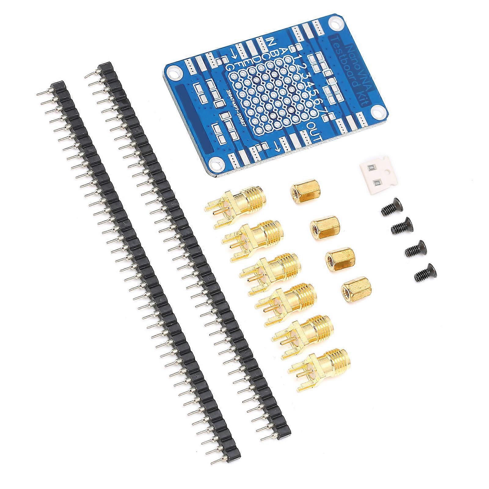 Test Board Kit PCB Compatible Vector Network Analyzer Testboard Testing Demo Boards for SMT