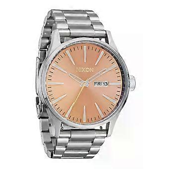 Nixon Sentry Silber / Koralle (A356-5339)