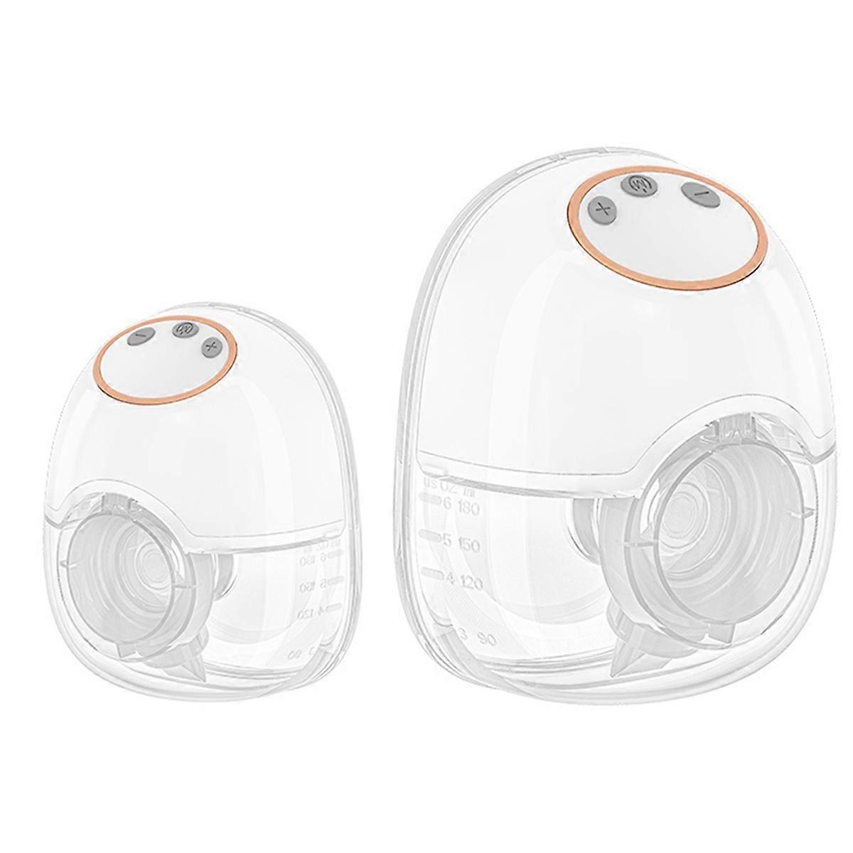 Wearable Breast Pump Milk Collector - 12 Suction Levels, Hands Free, , Low Noise