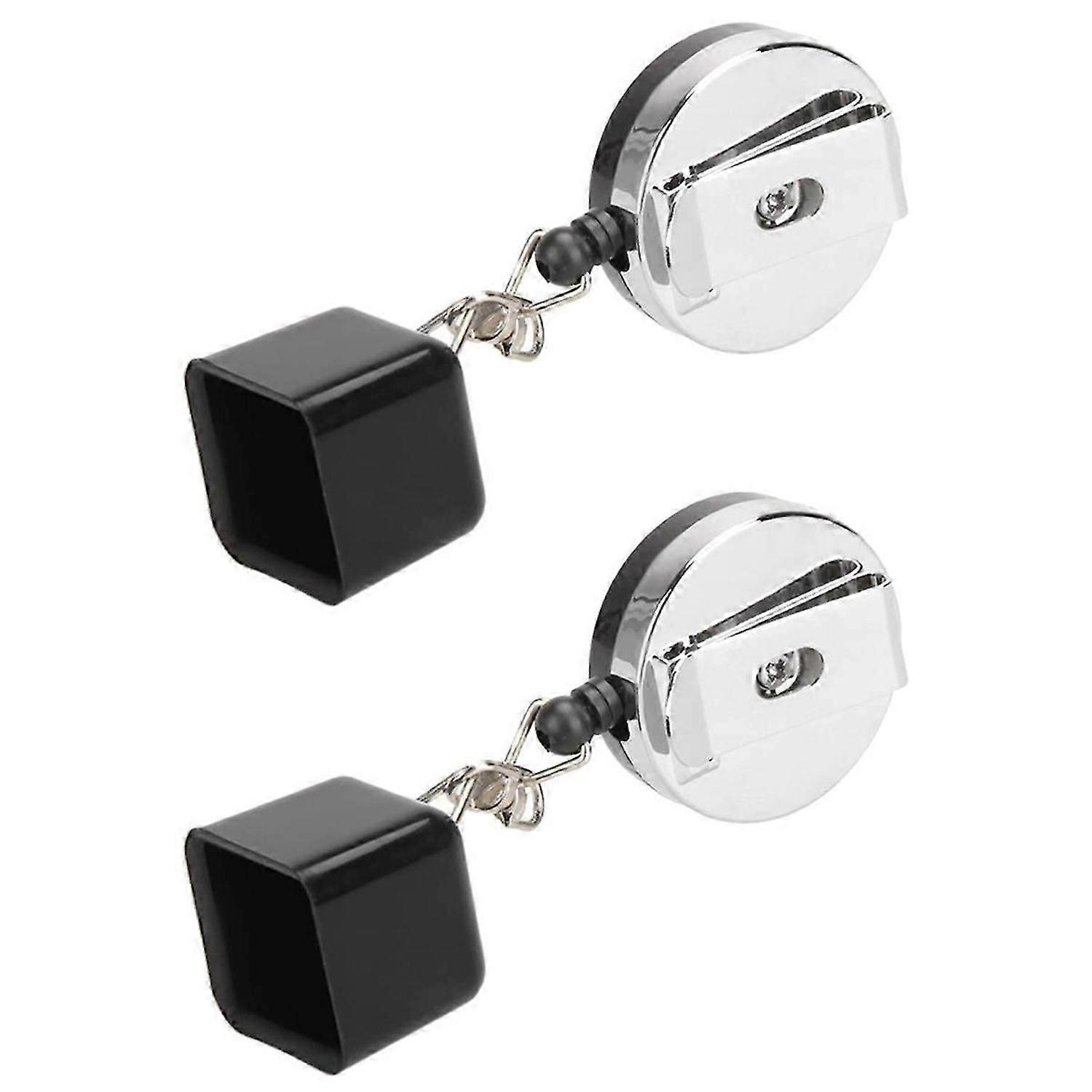 Billard Pool Cue Kreide Halter Einziehbare tragbare Kreide Halter