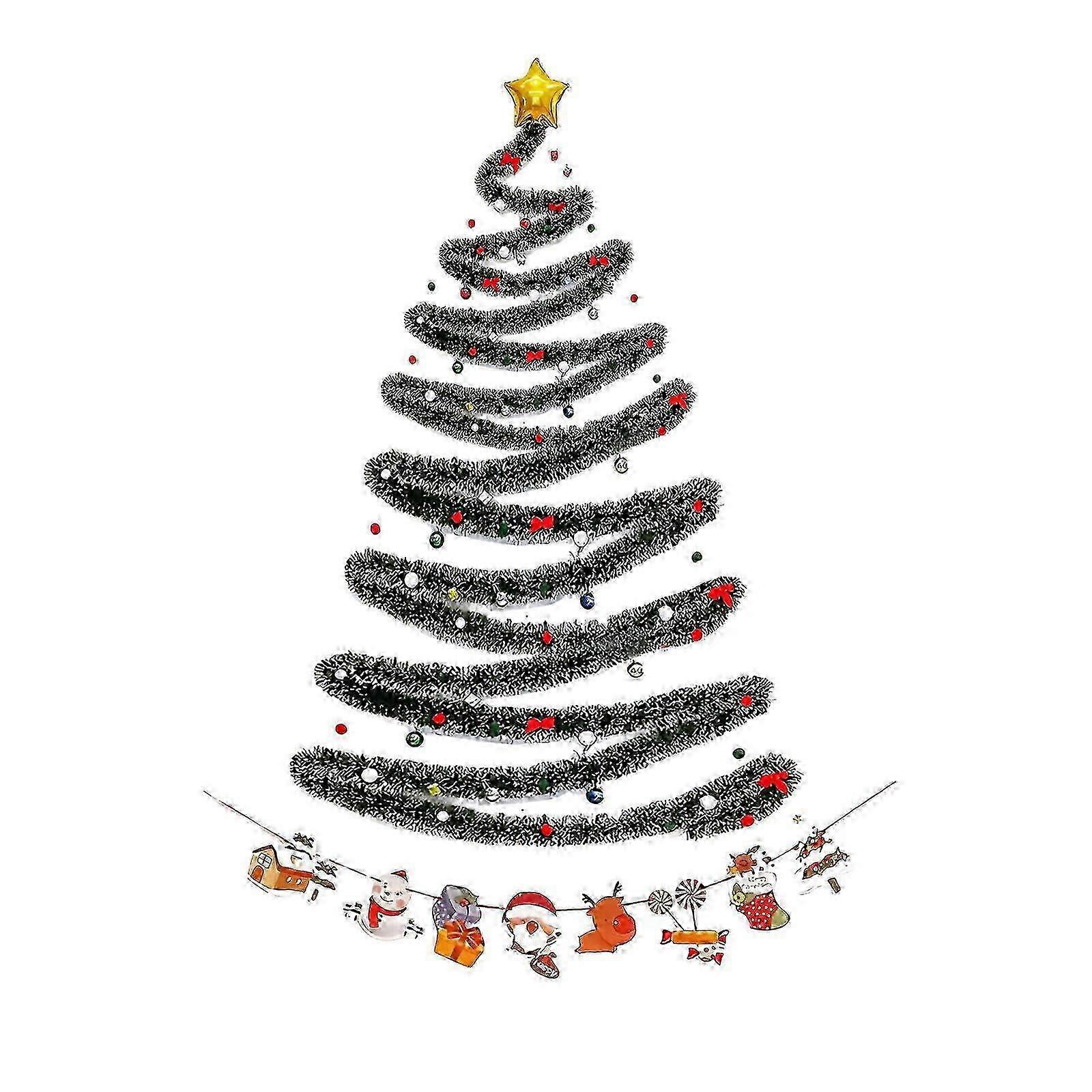 Christmas Movies & Multi-Color Decoration Window Display Kit: Ingenious Background for Wall Party Ambience Scene Layout