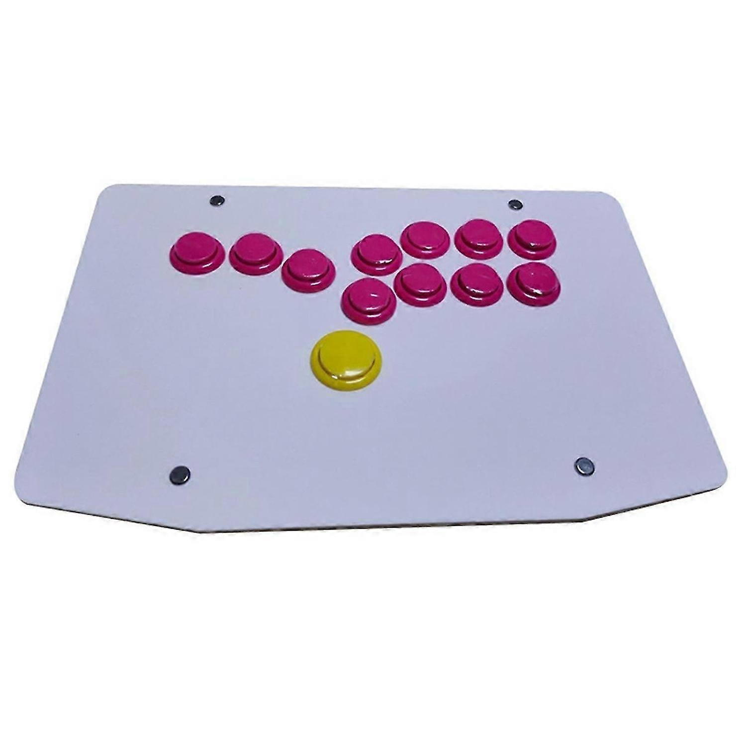DIY Controller Full Button Arcade Fighting Stick Game Controller Style Joystick for //PC/SWITCH/Android, C