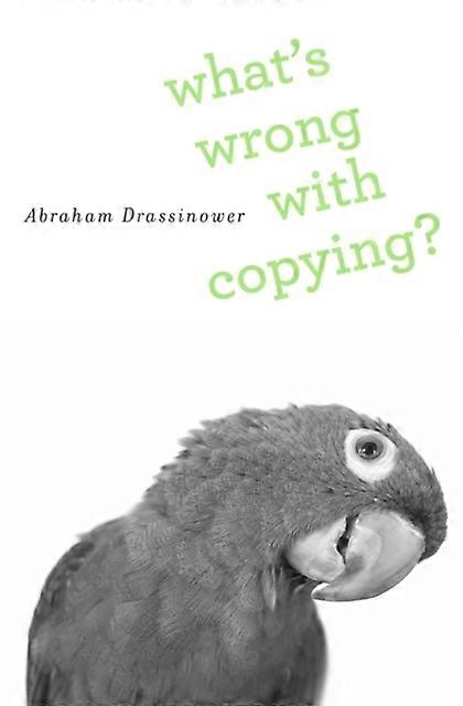 Whats Wrong With Copying by Abraham Drassinower Hardback Book