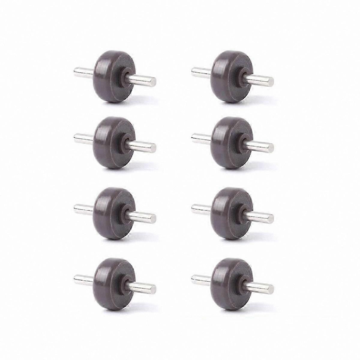 8-Pack Replacement Wheels for Vacuum Cleaners with Direct Drive Compatibility